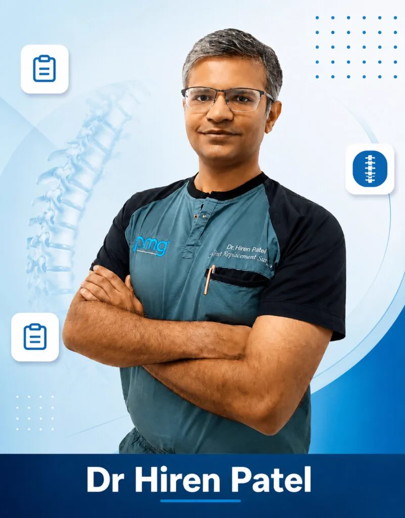 Advanced Orthopedic Training & Fellowships of Dr. Hiren Patel